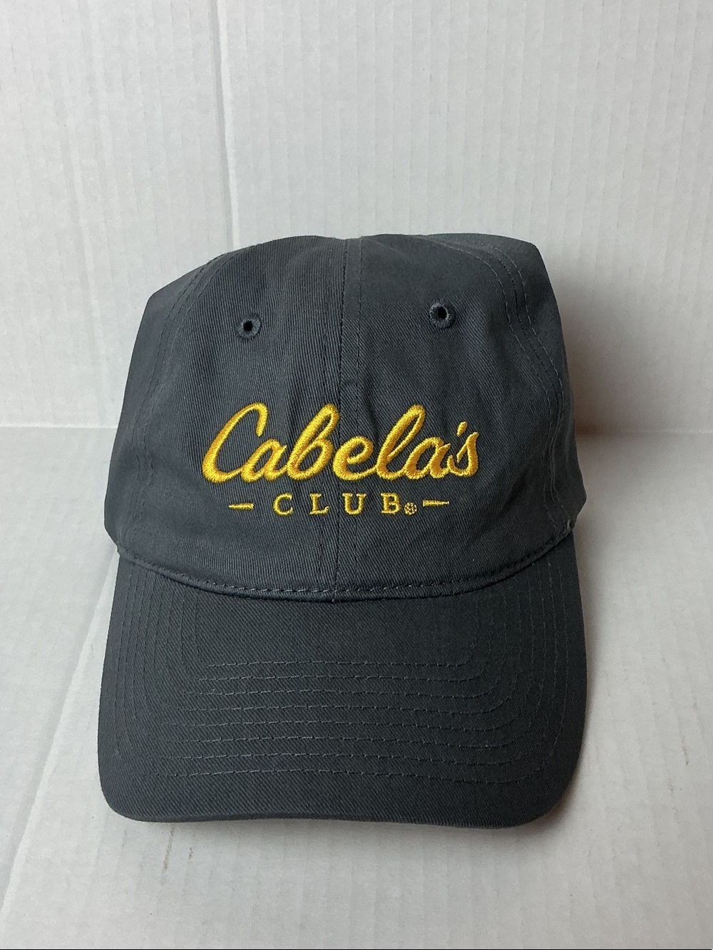 Cabela's Charcoal Gray Adjustable Cotton Baseball Cap